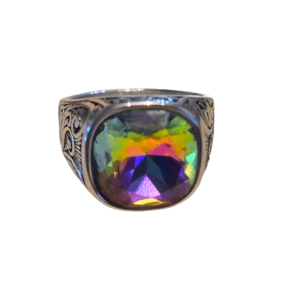 Stainless Steel Ring Size 11 - Picture 5 of 7